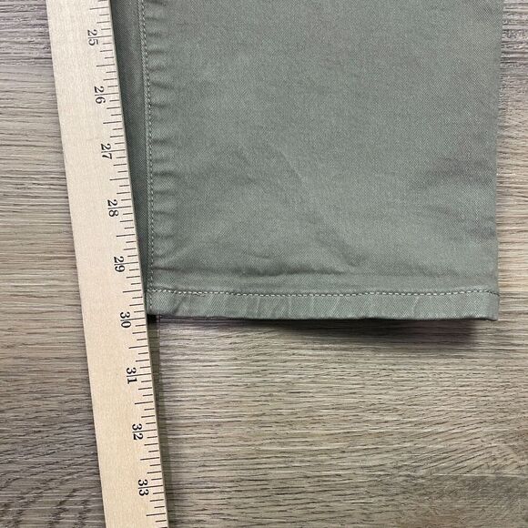 Flint Tinder Pants Mens 33x30 Green 365 HB Athletic Tapered Fit Stretch - Picture 11 of 12